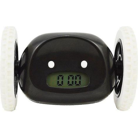 Réveil Mobile - Alarme Sonore Puissante 80 dB - Écran LCD Affichage Heure/Date - Fonction Snooze Unique - Pour Dormeurs Profonds - 1 Pièce (1/5)