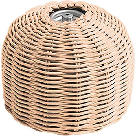 Housse de protection pour bouteille de gaz de cuisine extérieure, idéale pour le camping, la randonnée et les réchauds portables en rotin pour barbecue et pique-nique.