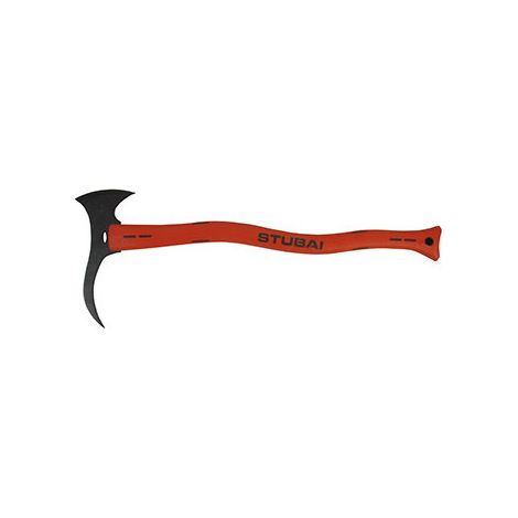 Hacha de mango de carbono y plástico de 600 mm, 840 g. Equipada con una hacha para cortar restos de madera, corteza o pequeñas ramas