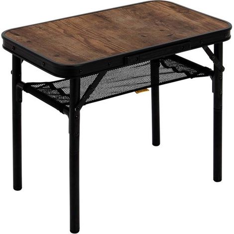 - Style industriel - Table - Woodbine - Pieds amovibles - 56 x 34 cm (1/5)