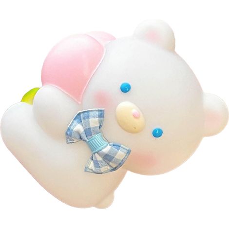 veilleuse mignonne, veilleuse ours en peluche, lumière d'ambiance, adorable lampe de chevet (1/5)