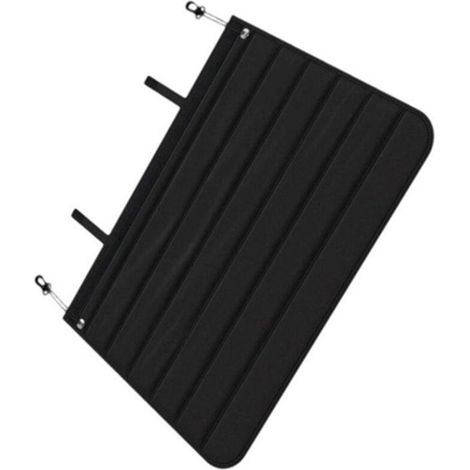 1 couleur : Noir Matière : Tissu Oxford Tapis anti-salissures pour voiture Tapis pour animaux Protection de pare-chocs de coffre
