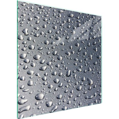 GLASSCHUTZPLATTE FÜR HERD 50x52 DROPS (1/5)