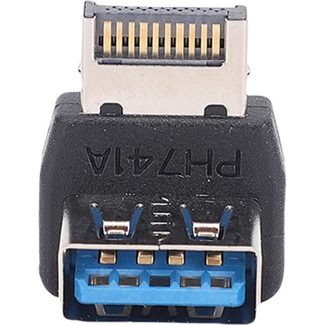 Type E USB 3.2 90 Degree Adapter, Loss (PH741A) (1/5)