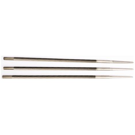 4-mm-Rundfeile für Kettensägen – Geeignet zum Schärfen von Stihl-Kettensägenketten, Zubehör zum Schärfen von Elektrokettensägen (3er-Packung) (1/5)
