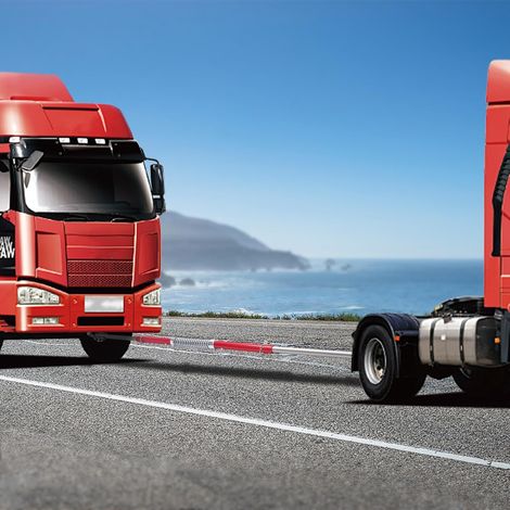 Barre de remorquage de voiture 3T - Force de traction maximale : 6613 lbs, avec sac de transport, mât de remorquage en acier pour voiture, camionnette, camion (1/5)