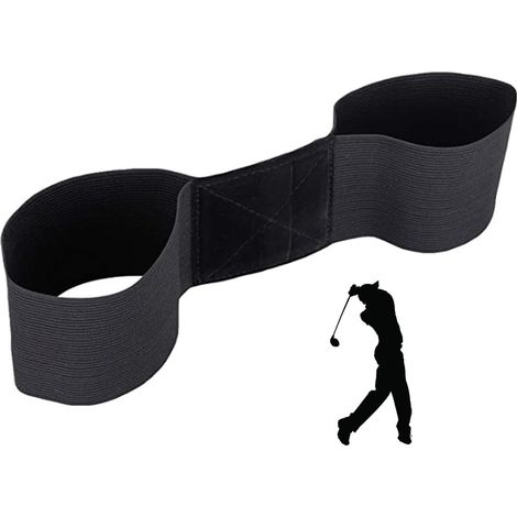 Golf-Korrekturgürtel, Golfschwung-Trainingshilfe, Golf-Trainingsbänder, Haltungskorrektur, Übungsausrichtung, für Anfänger, Männer, Frauen, Kinder (2 Stück) (1/5)