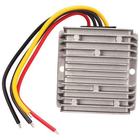 Régulateur de convertisseur de puissance de voiture DC 24V à 12V 20A 240W IP68, convertisseur Buck DC étanche pour moteur Dashcam voiture camion (1/5)
