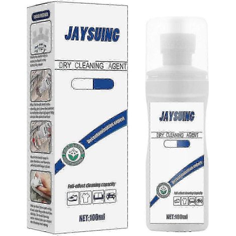 Nettoyant pour chaussures et doudounes avec petite tête en éponge blanche, agent de décontamination pour le nettoyage à sec des vêtements et des taches d'huile, nettoyant pour matelas (1/5)