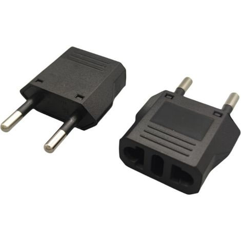 US-Steckeradapter für Europa – 3er-Pack Reiseadapter