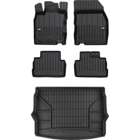 SET Alfombrillas de goma 3D Nissan Qashqai 2 2013-2021 g (1/5)
