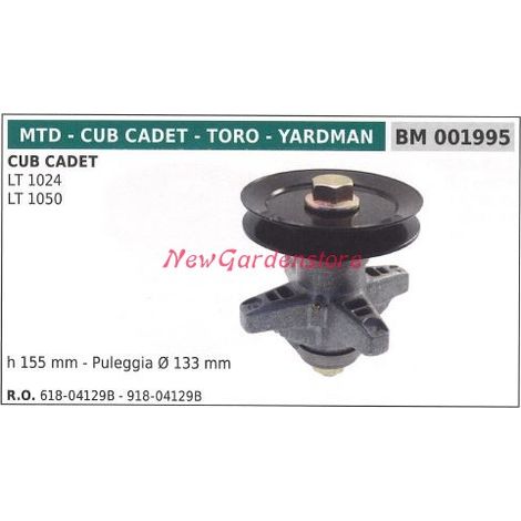 Cubo de cuchilla para tractor cortacésped LT 1024 1050 MTD 001995