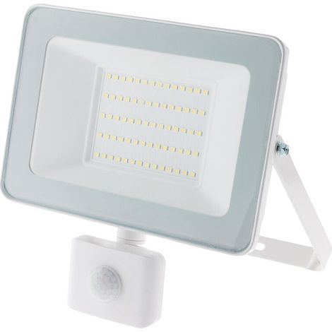 – Projecteur LED de chantier 50W 5000lm – IP44 – 6500K – Technologie Sensor pour chantiers humides – Éclairage puissant