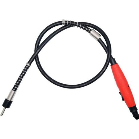 Adaptateur d'arbre flexible, mandrin de câble d'extension pour perceuse flexible compatible avec les meuleuses rotatives Dremel (6 mm) (1/5)