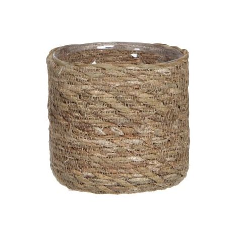 Mica Dekorationskorb Atlantic hellbraun, 12 x 12 cm Deko-Accessoires