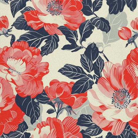 Tela Oxford para decoración de exteriores - Motivo femenino  DX10481 (1/5)
