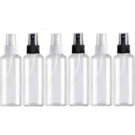 100ml Spray Bottles, Empty Reusable Plastic Travel Bottles, Clear Pocket Atomizers, Spray Bottles, Cosmetic Spray Caps (1/5)