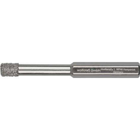 Craft Wolf5992000 Broca diamantada 8 mm para taladrado preciso (1/4)