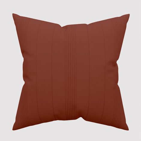 Filiyano-Housse de coussin 60x60 cm ADELE brique, par Soleil d'Ocre Brick (1/2)
