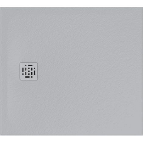 Receveur de douche gris 90x100 cm Globo serie Docciapietra DP10090502  Gris - Mineralsolid