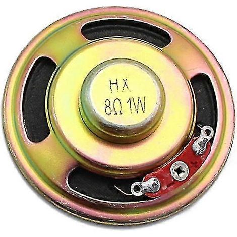 5 haut-parleurs ultra-minces de 1 W et 8 ohms (5 cm de diamètre) pour projets électroniques amateurs (1/4)