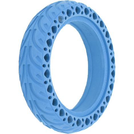 Pneu plein en caoutchouc durable 8,5 x 2,0 pour trottinette électrique Xiaomi M365 Pro (bleu). (1/5)