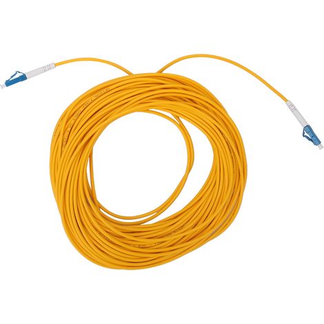 20 m LC/UPC zu LC/UPC Singlemode 3 mm Glasfaser-Patchkabel (1/5)