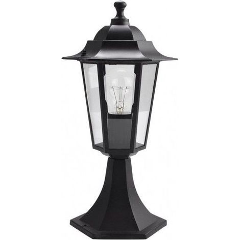 FAB 149171009  Auriga 1xe27 Applique da esterno in alluminio Nero 38x19x19 Cm Ip44