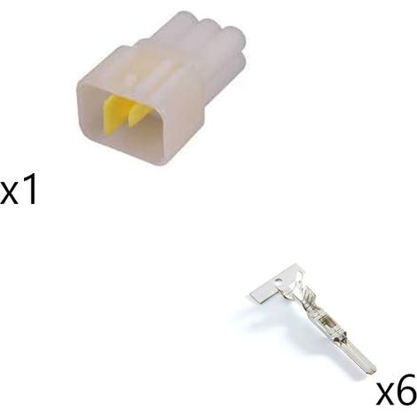 Kit connettore furukawa 090 porta maschio 6 vie