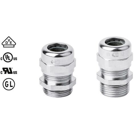 Presse-étoupe Jacob 50.632 M avec décharge de traction M32 laiton laiton 1 pc(s) W500571 (1/2)