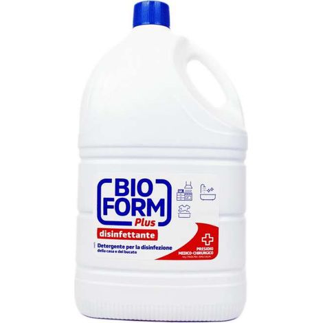 Bioform Plus Disinfettante 4500 ml - Detergente per Casa e Bucato