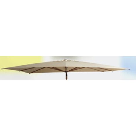 Ombrellone con Rot Dec Big Capri 3 x 4M Beige Telo per C Line Outdoor