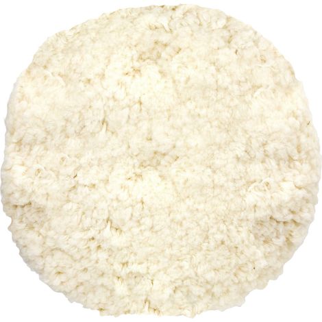 Dewalt 180mm Round Wool Polishing Pad Bonnet Hook Loop DWP849X DCM849N Polisher (1/2)
