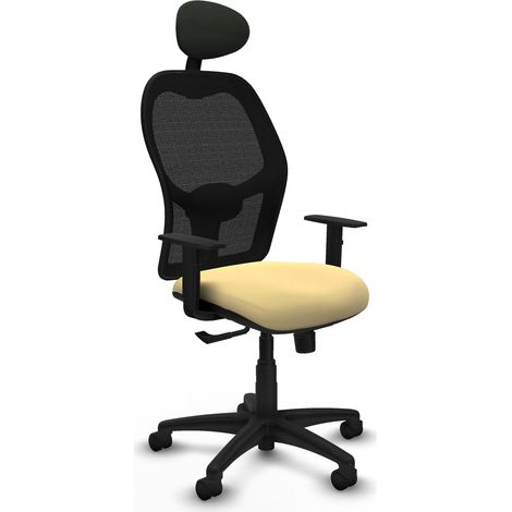 Sedia da ufficio piqueras y crespo Alocén nero poliammide (1/2)