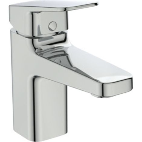 Ideal Standard Grifo de lavabo Ceraplan H75 con vaciador sal.103mm BlueStart Chr, BD215AA