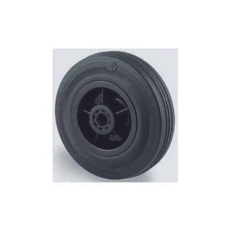 Roue de chariot Pleine Guitel Hervieu Ø 160mm, l. 41mm, Ø alésage 12mm, Roulement à rouleaux, 150kg max ( Prix pour 1 )