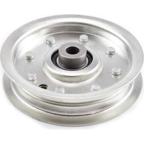 Roue libre à gorge unique en zinc blanc compatible avec les tondeuses à gazon 756-0627 756-0627B GW-7560627 756-0627D (1/5)