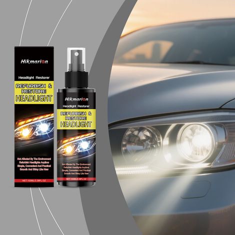 Scheinwerferpflegeprodukt, praktisch für die tägliche Reinigung und Pflege von Autoscheinwerfern, Glanzverstärker – 100 ml -- BIEMMEDUE (1/5)