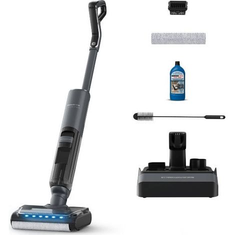 Aspirateur Laveur Sans Fil - X-clean 7 Pro - 20 Kpa - 530 Tr/min - 50 Min - Auto-sã©chage 85 â°c - Noir & Gris - Gpe Seb France (1/4)