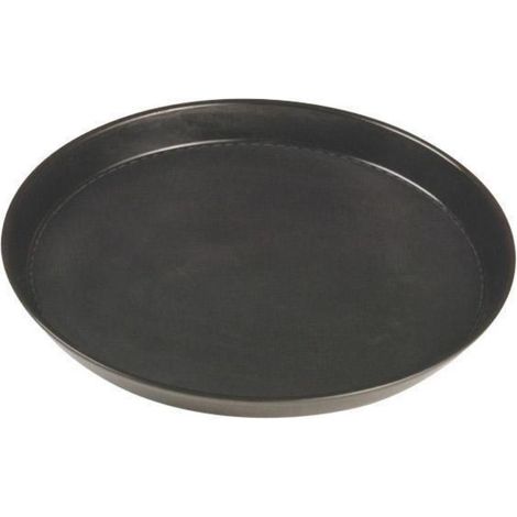 bandeja camarero ligera apilable, antideslizante negra con borde facil agarre,para cerveza gripzone aps