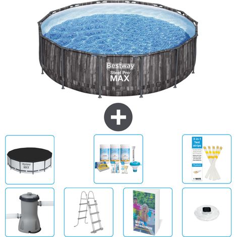 Bestway Steel Pro MAX Rund - 427x107 cm - 8-teilig  S576 (1/4)