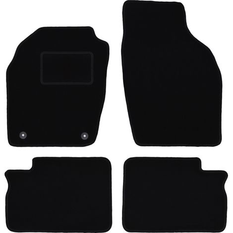 Tapis en velours noir pour : Opel Agila A à hayon (2000-2007) (1/5)