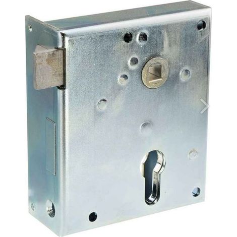 Serrure en applique cylindre 100 mm droite tirant BEVER 85PZWRE (1/2)