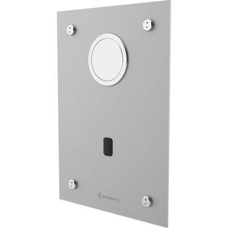 presto domo sensia i pila inox 79725 fluxor electrónico sensor para inodoro mural visto (1/2)