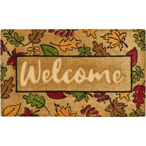 Andiamo Fußmatte Klara Welcome Herbstmotiv 45 x 75 cm natur (1/2)
