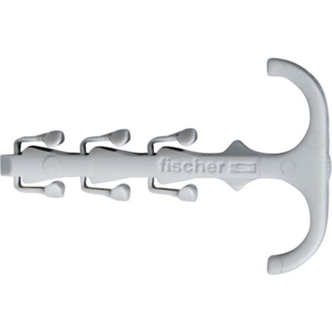 Fischer 100x Steckfix plus Zwillingsschelle SF plus ZS 18 - 048161 (1/4)