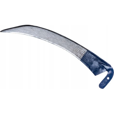 KADAX Gartensense aus Metall, Handsense, Sichel, Klappsense, Ohne Griff, 60 cm