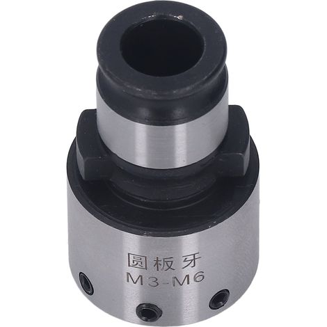 Mandrin à filière ronde GT12 avec clé hexagonale, outil de filetage mâle en acier au carbone pour tour à fileter (1/5)