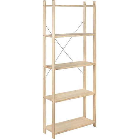 ASTIGARRAGA - Etagère 5 tablettes pleines H171 x L65 x P25cm (1/5)
