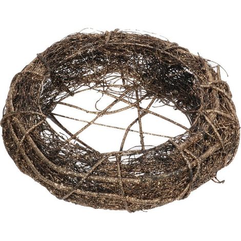 Ghirlanda con base in fascine di rattan (1/3)